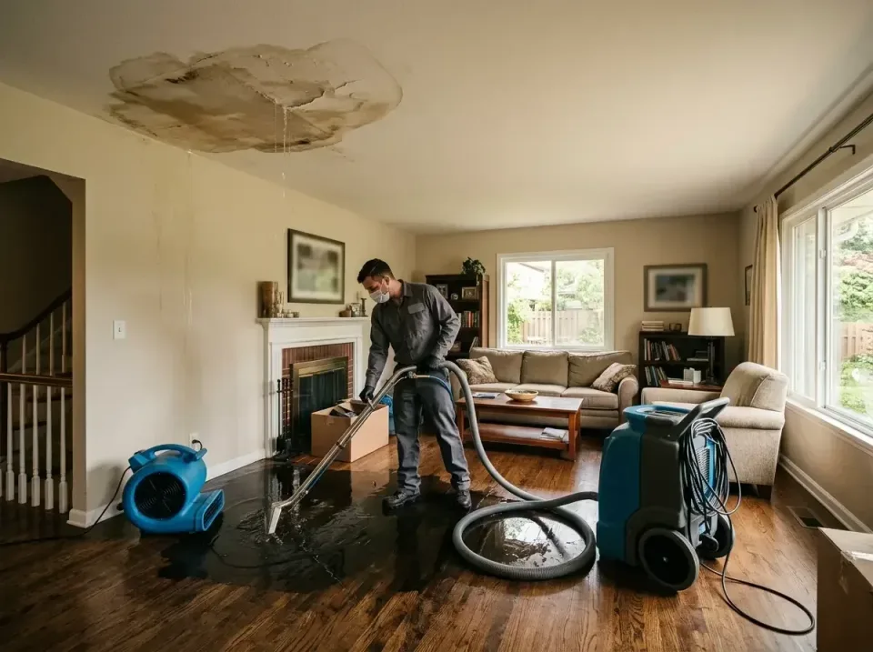 attic-pipe-burst-ceiling-drip-008 — frequently asked questions, Water Damage Restoration & Carpet Care in La Porte City, IA